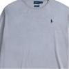 Polo Ralph Lauren FW23 Pony Logo Bestickter Rundhals Langarm Strickpullover Damenpullover Grau 211737541-002