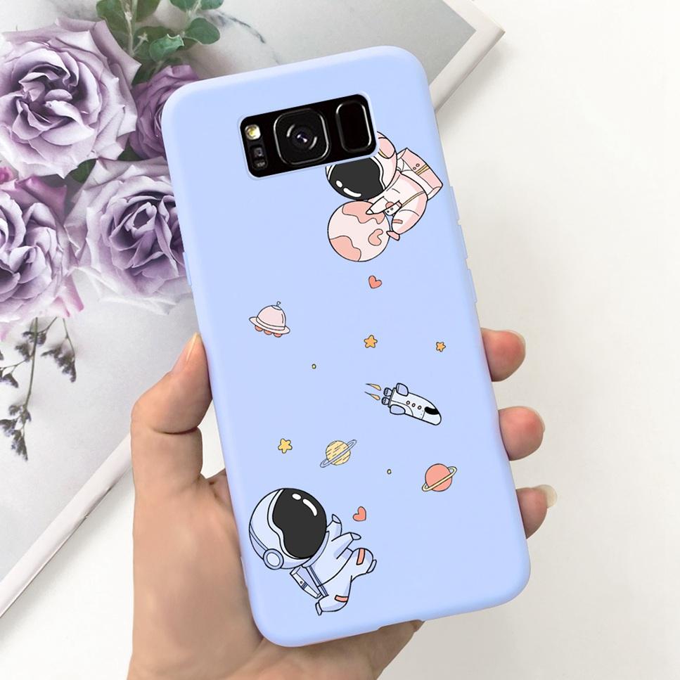 New For Samsung Galaxy S8+ SM-G955F Case Luxury Flower Butterfly Soft Silicone Cover For Samsung S8+ S8Plus S8 Bumper Phone Case