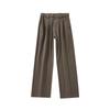 American Pinstripe Drape Casual Pants Men's Autumn Loose Large Size Straight Trousers Men's High-end Trousers