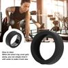 3PCS Silicone Ring Covers for Smart Ring Scratch Resistant Skin Friendly Elastic Ring Protector Protective Sleeve Black M for Size 11 12 13