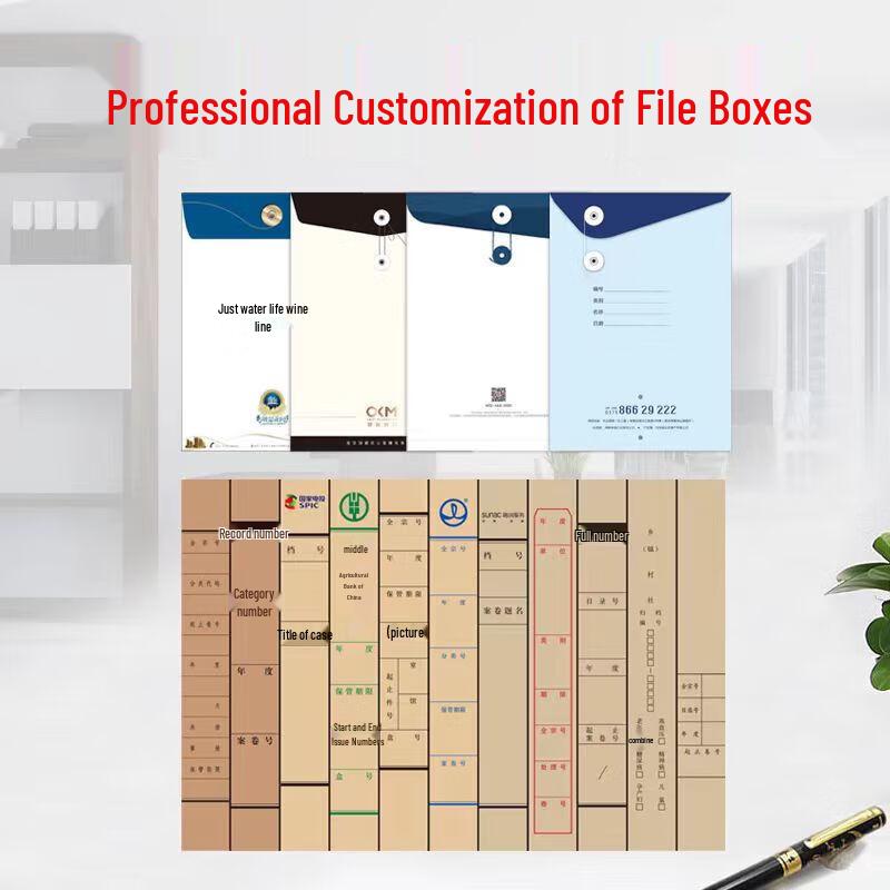 Taidang A4 Portable Acid-Free File Box