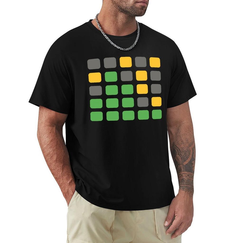 Wordle Game Online Tshirt T Shirt Unisex Casual Tshirt