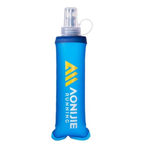 TRIWONDER Running Soft Flask, 250ml, Foldable, Squeeze-Fit Water Bottle for Marathons, Cycling, Hiking, and Trail Running