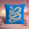Street Graffiti Snake Cushion Cover Premium Comfort Reversible Pillow Cove Two in One Design for Any Room  Car Interior