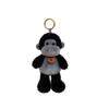 Polyester Cat Dog Pendant Bee Monkey Key Chain Creative Plush Animal Key Ring  Students