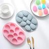 10 Holes Silicone Mold Chocolate Molds Soap Mould Birthday Cake Blue