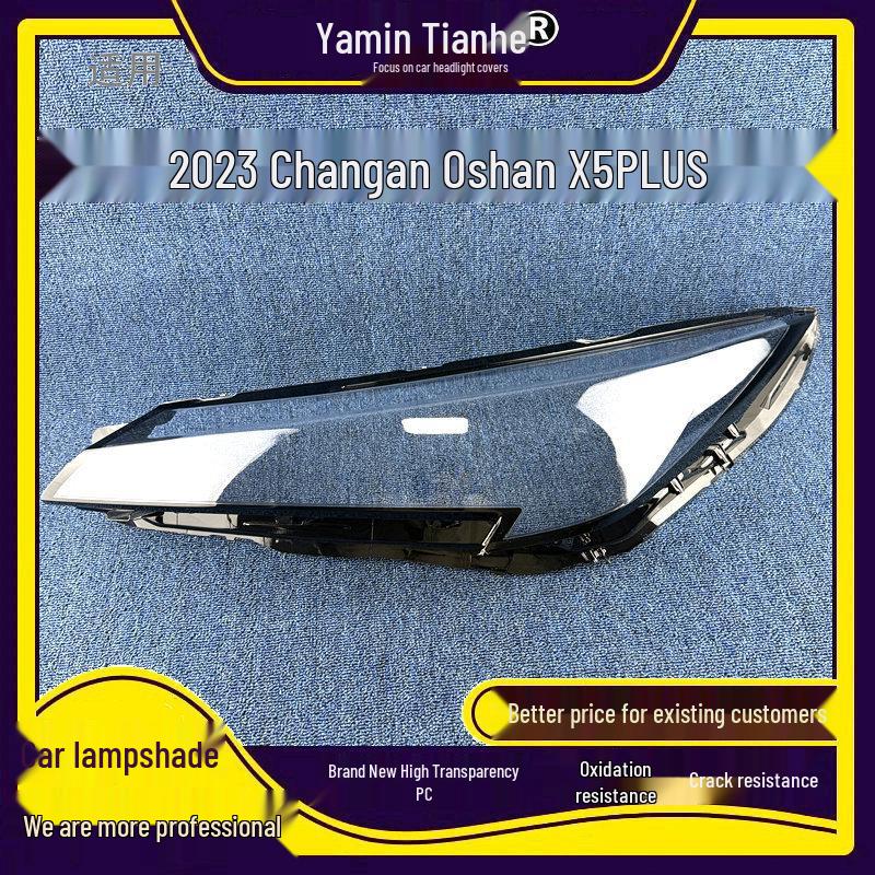 23 Changan Oushang X5 PLUS Transparent PC Headlight Covers