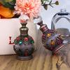 0.51oz Two-Tone Crown Arabic-Style Perfume Bottle Portable Personal Care Essential Oil Bottle Vanity Decoration/Party Decoration/The First Choice for
