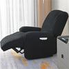 Elegant Elastic Bubble Grid Tub Single Armchair Cover with Armrests, Soft and Comfortable Single Seats Sofa Cover for Relaxation