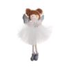 Handmade Christma Doll Ornaments Durable Xmas Angel Ornaments Funny Plush Angel Pendant  Home Decor