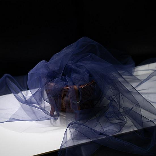 Fairy Mist Soft Tulle Fabric: Handmade Solid Color Lace Veil for Clothing DIY Projects