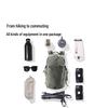Mobigarden NX24664014 18L Lightweight Hiking Backpack