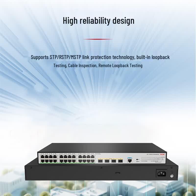 H3C S1850V3-20P4UN4NS-HI Managed 2.5G PoE Switch