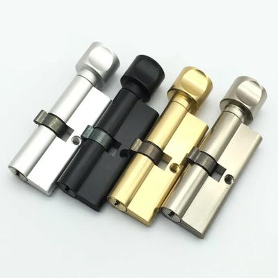 70mm Aluminium Cilinderslot Anti-Diefstal Deurslot Kern Met 3 Sleutels Veiligheid Interieur Slaapkamer Klinkslot Kern Beslag