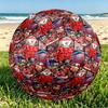 Football team.C Print Size 5 Soccer Ball, PU Wear Resistant Football for Match Training and Daily Practice, Birthday Gift for Soccer Fans