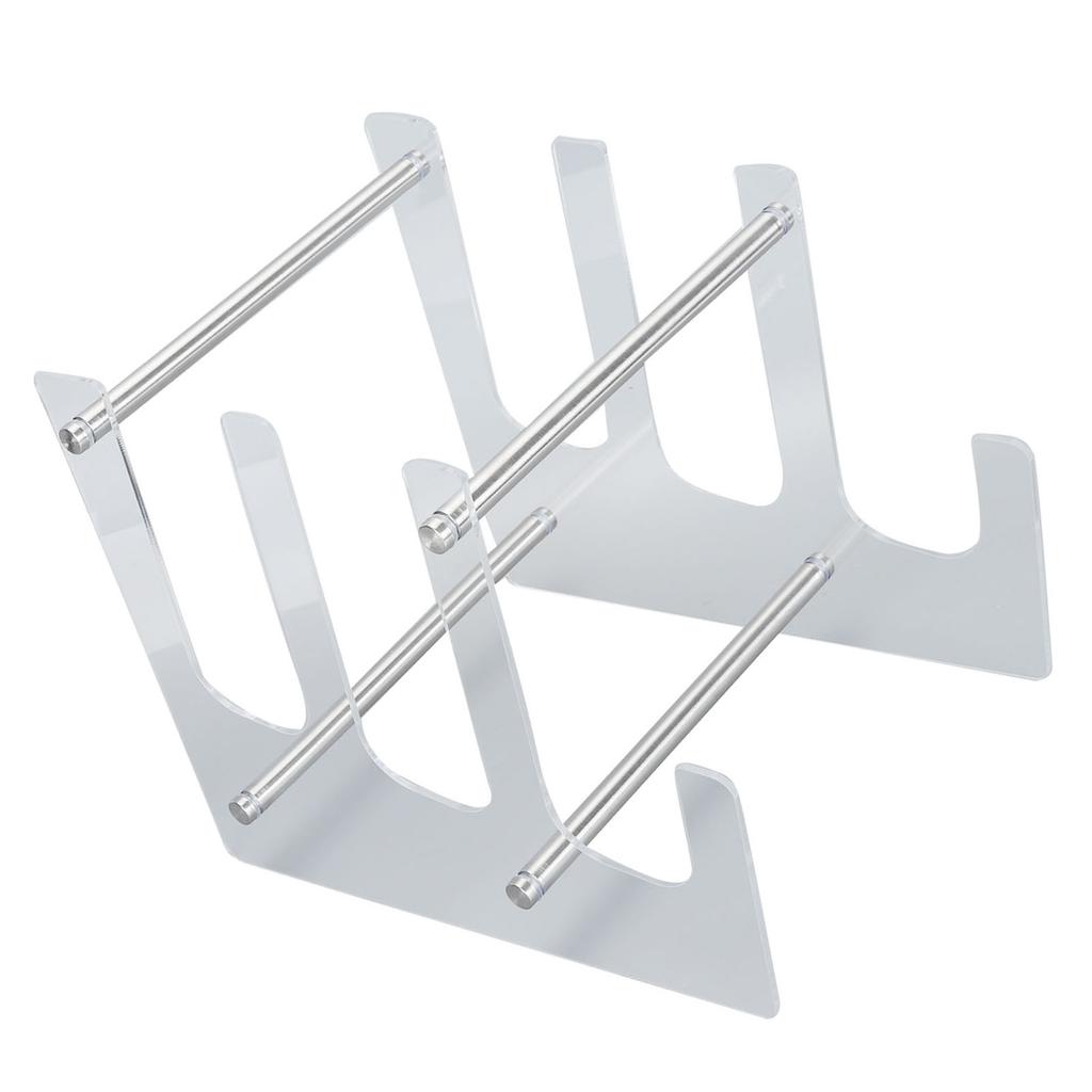 Tastatur-Displayständer 3 Etagen Acryl Schreibtisch Tastatur Aufbewahrungshalter für Mechanische Gaming-Tastatur