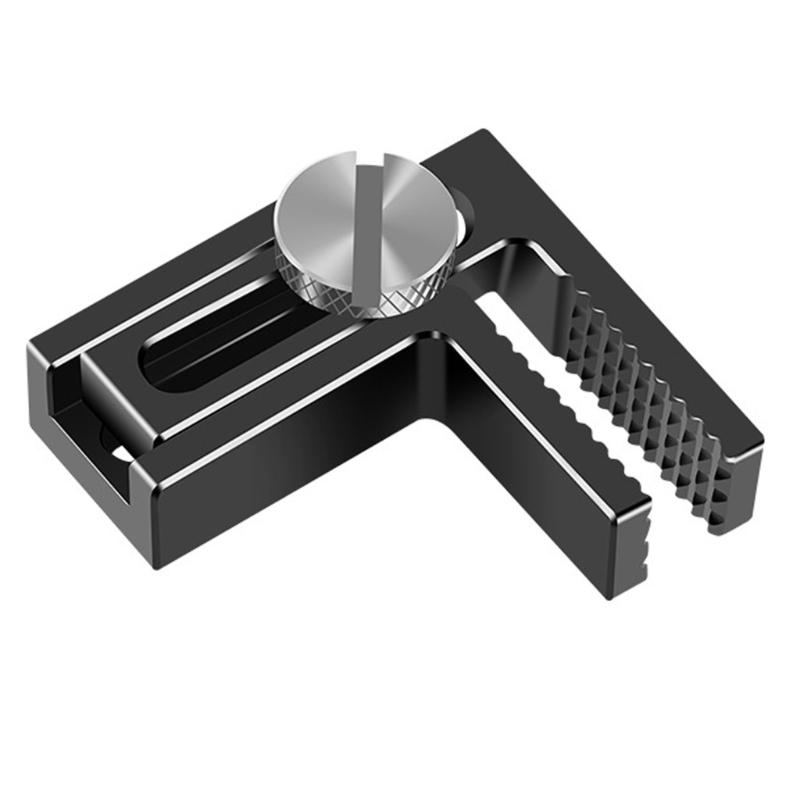 

Photography Wire Holder Clamp Aluminum Alloy Easily Attaches to Quick Release Plate or Cage with Adjustable Width 1