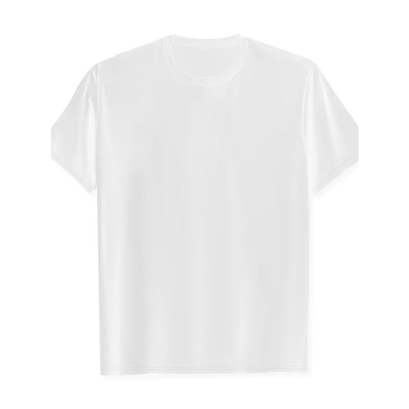 European Size Men's Graphic T-Shirt - Inspirational Design with Cross & Roots, Washable Crew Neck Perfect for Christian Events & Daily Wear