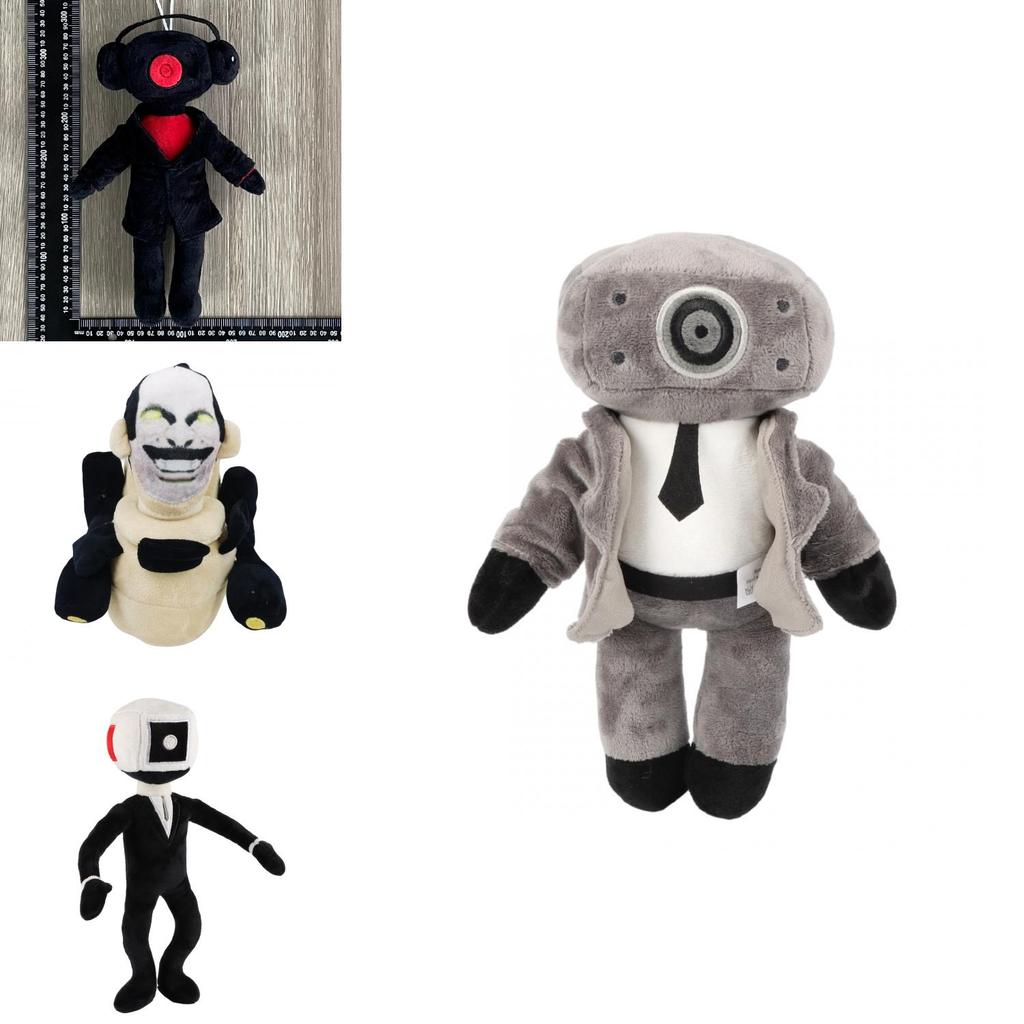 Skibidi Toilet Plush Funny Cute Plush Toy For All Ages Short Hair Fur