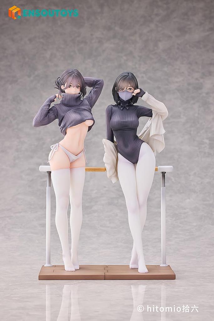 Guitarist Sister Meimei Professor Dance Class Set Scale Plastic Painted Finished Figure & Shoku's 1/7