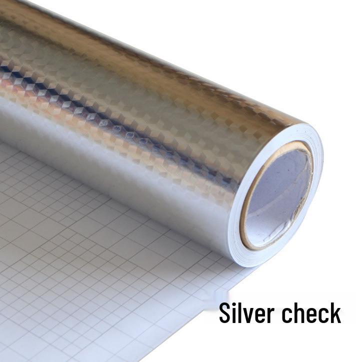Durable Waterproof Aluminum Foil Cabinet Liner: Self-Adhesive, Moisture-Proof, Oil-Proof Kitchen Mat