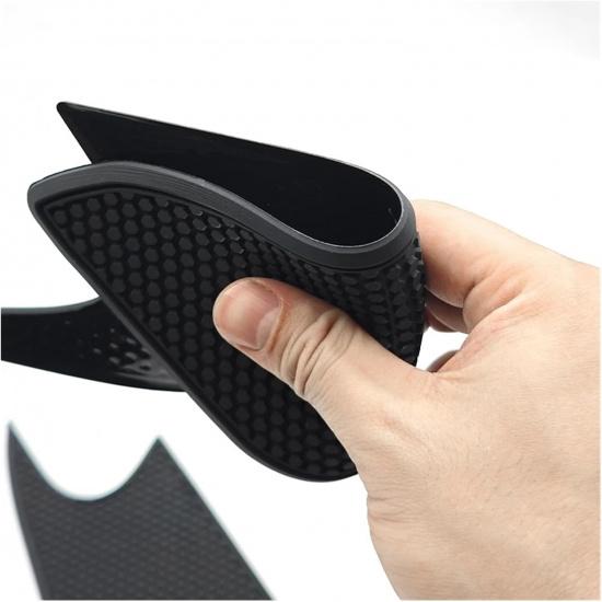 Motorcycle Tank Pad Non-slip Knee Grip Traction Protection Pads Compatible For HONDA NX500 NX 500 NX400 NX 400 Rubber Side Tank Stickers(1 Set)