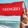 S-SNK N-Neogeo Neo Geo Coperta in Microfibra Asciugatura Rapida Asciugamani da Spiaggia Stampa Sovradimensionata Super Assorbente Coperta Asciugamano da Piscina