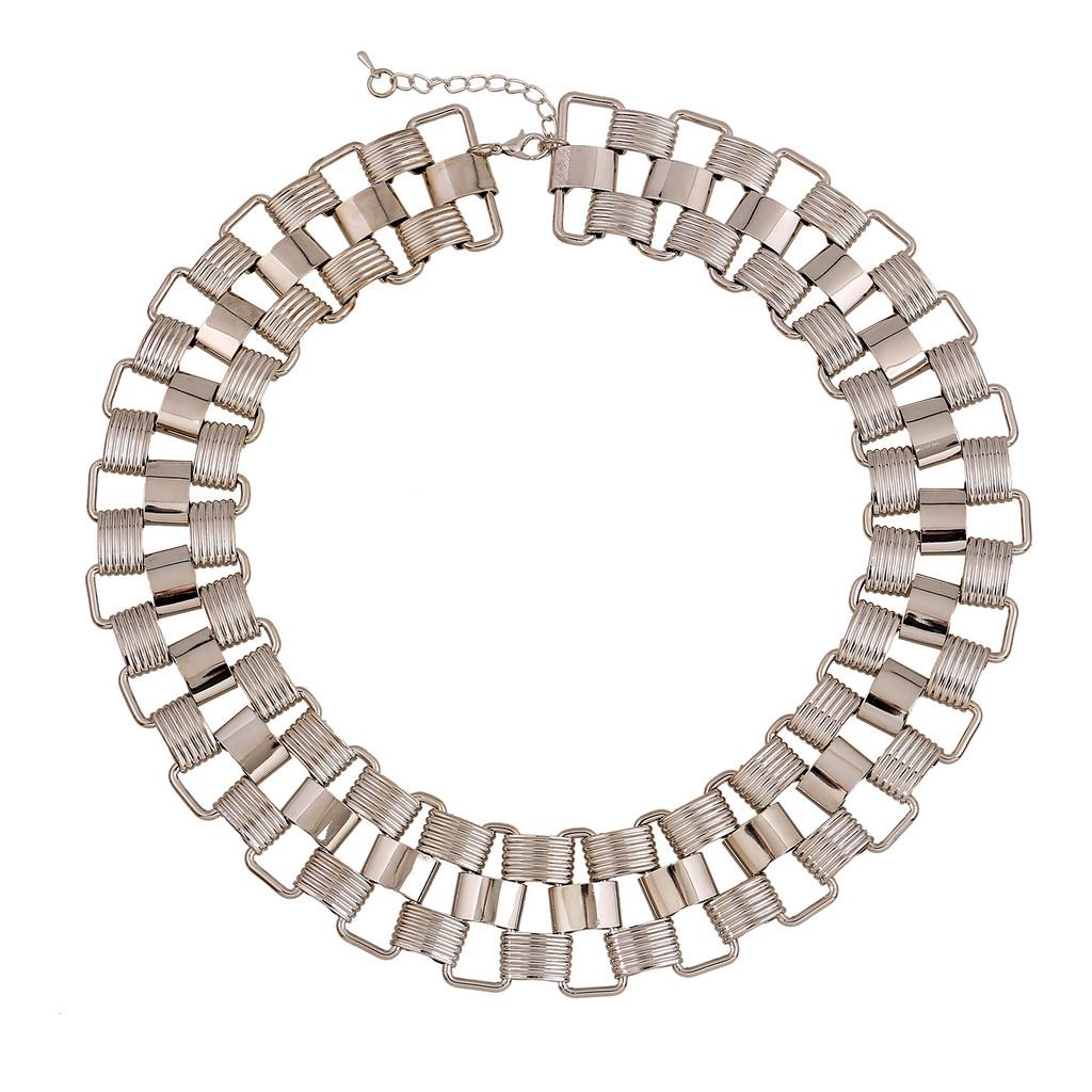 Necklace Geometric Metal Jewelry With Alloy Material For Casual Wear Gift