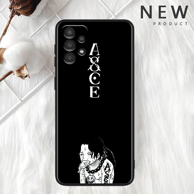 

O-nes-hP-ieces ретро-арт для Samsung A73 A72 A54 A53 A52S A34 A33 A32 A25 A24 A23 A22 A15 A14 A13 A05, черный чехол для телефона Samsung A32Lite