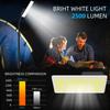 Portable Camping Light LED Work Lamp with Stand 360 Degree Rotatable Waterproof Campsite Light Support 3 Color Temperature