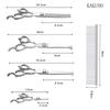 KAKUOO Trimming Trimming Scissors for Full Body Case Included Scissors, Pets, Beauty, Dogs, Cats, Beginners, Safety,