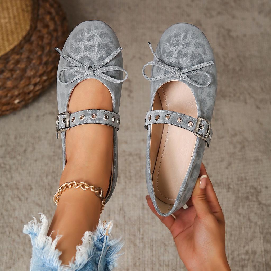 Mode Damen Ballerinas Mode Slipper Knöchelschnalle Sneaker Damen Bequemer Riemen Leichtgewichtige Freizeit Loafer Zapatos De Mujer