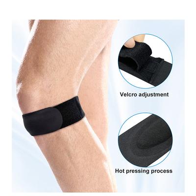 1Pcs  Knee Strap Sports Kneepad Adjustable Knee Band Professional Protector Pad Belted Protector Open Knee Wrap Band