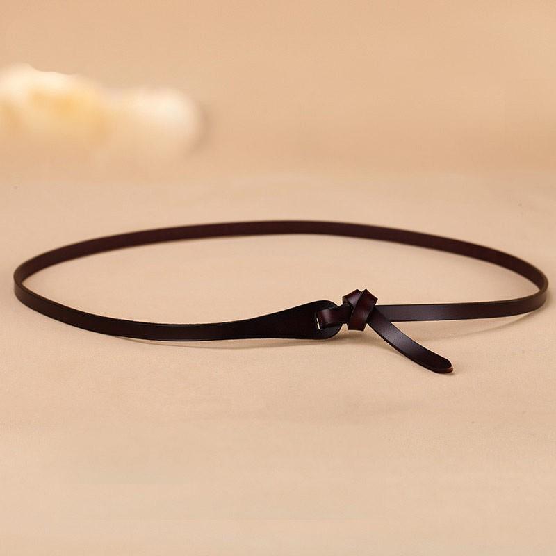 Slim Belt Casual Women's Belt Simple Women's Belt Fashionable and Versatile Dress Belt