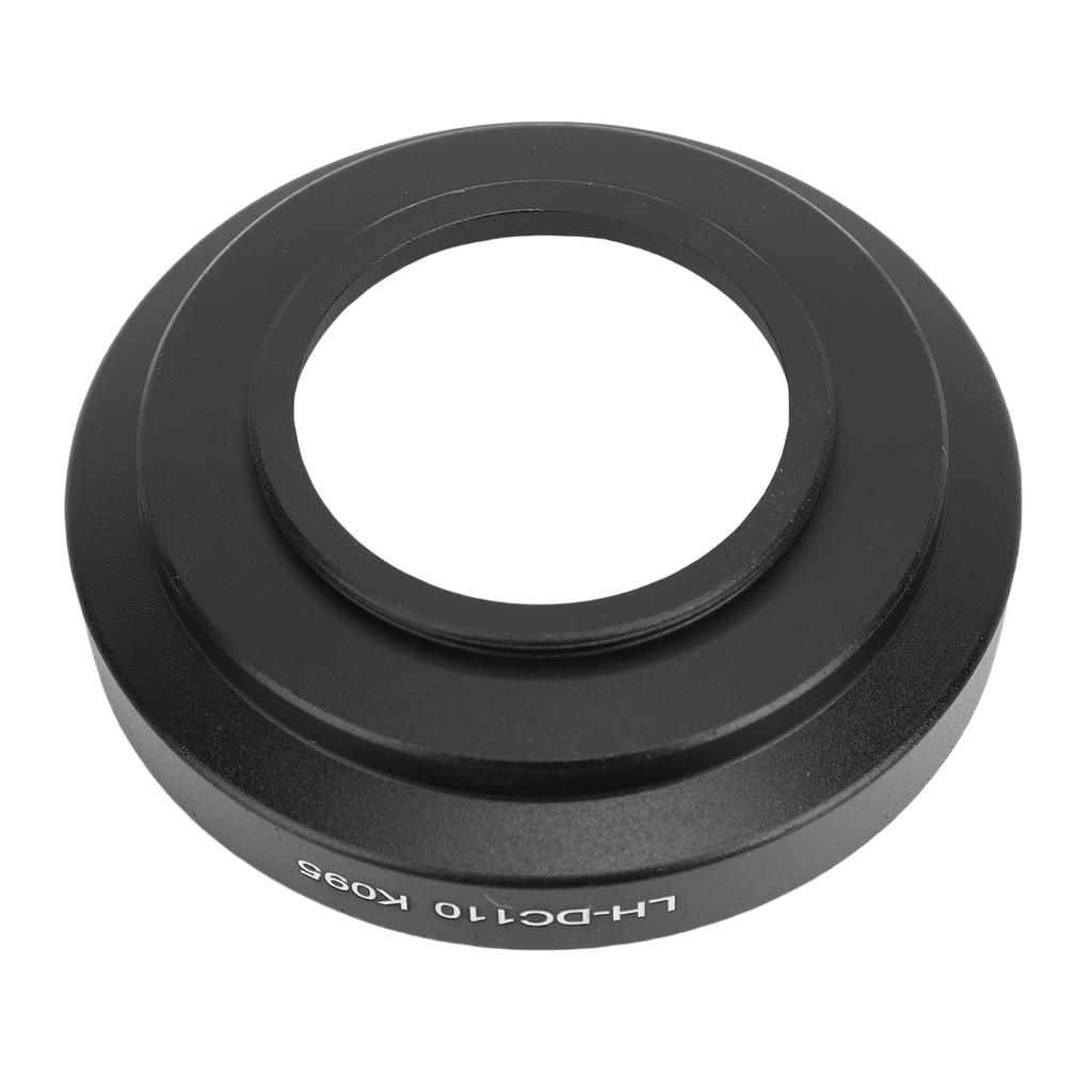 Camera Lens Hood Fit for G1 X Mark III G1XIII G1XM3 Metal Reversible Camera Lens Shade for Blocking Excess Sunlight