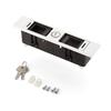 Sugatsune Kogyo (LAMP) Desktop Multi-Tap DML Type DML-BB-L-WT