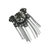 Cool Tassel Chain Epaulette Skull Jacket Vintage Brooch  Western-style clothes
