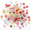 100Pcs Acrylic Letter Beads Round Loose Beads for DIY Bracelet Fashion Jewelry Making