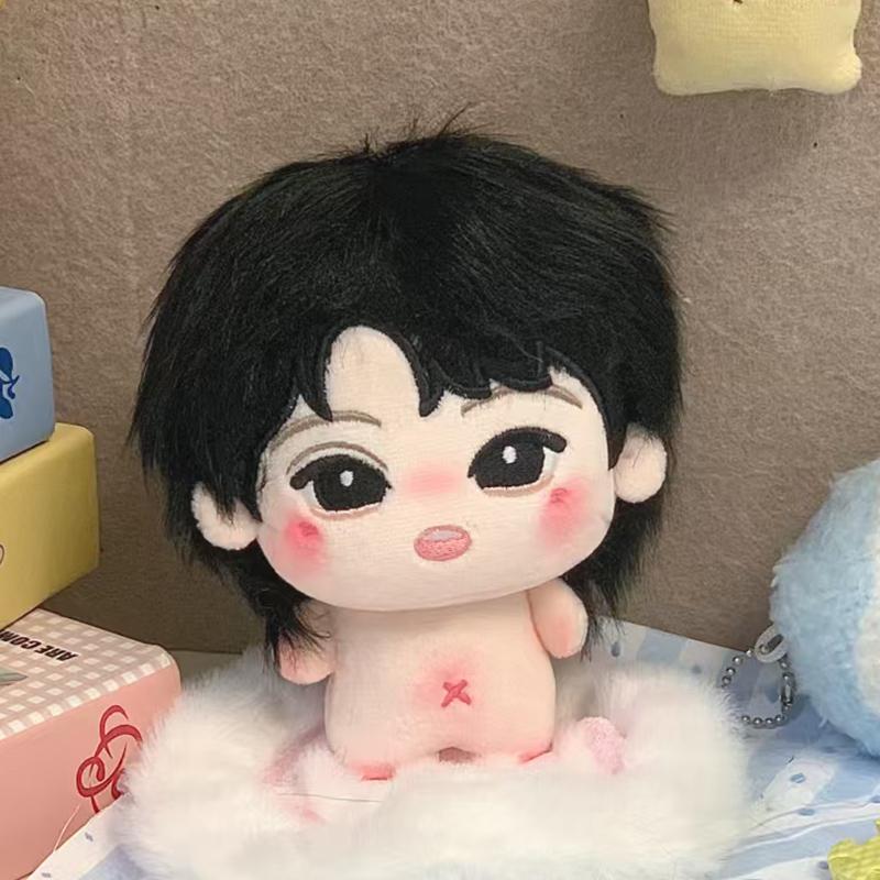 10cm Kawaii Naked Plush Cotton Doll Idol Stuffed Super Star Figure Doll Cute Anime Gaming Peripherals Body Doll for Girls Gifts