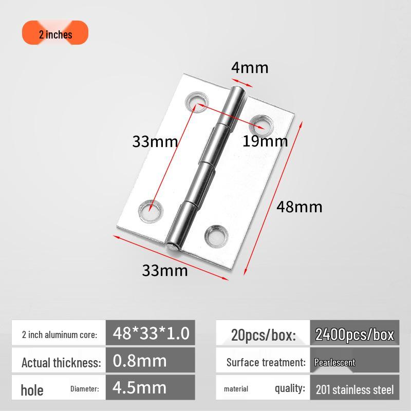 Tiché panty pro skříně a okna z nerezové oceli 304 - Velikosti: 1'', 1,5'', 2'', 3'', 4''