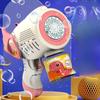 Portable Bubble Gun Cartoon Shape Fully Automatic Continuous Foaming Handheld Electric Bubble Gun for Boys and Girls Kids Toys