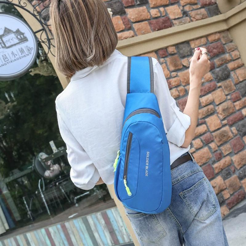 Women's Crossbody Bag 2022 New Bag Tide Leisure Sports Shoulder Backpack Mountain Climbing Large Capacity Crossbody Bag Breast Bag