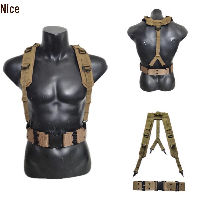 Multi-functional Tactical Carrying Rig with Weighted Y & H Straps