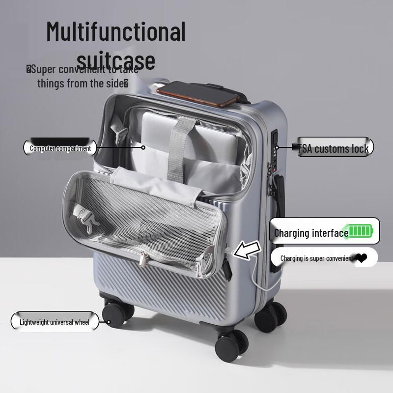 Li Shen Unisex Carry-on Travel Suitcase