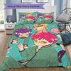 The Disastrous Life of Saiki K. Pattern Bedding,Quilt Set Quilt Cover Pillowcase Home Birthday Gift (1*duvet Cover+2*pillowcase,without core)SSJT09175