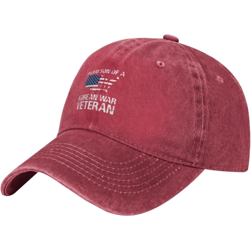 Korean War Veteran Dad Hat Washed Cotton Baseball Cap Low Profile Sun Protection Adjustable Headwear