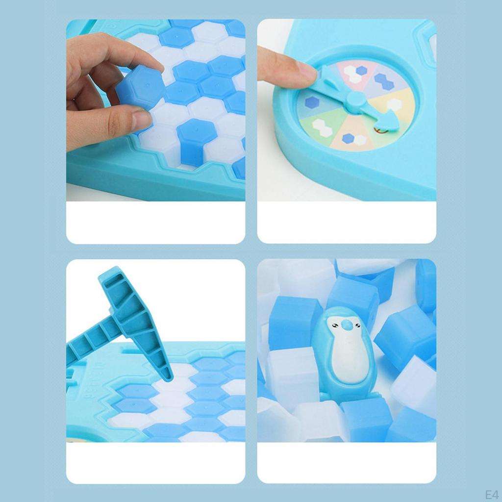 Break The Ice Game Block Breaking Development Early Education Save Penguin Table