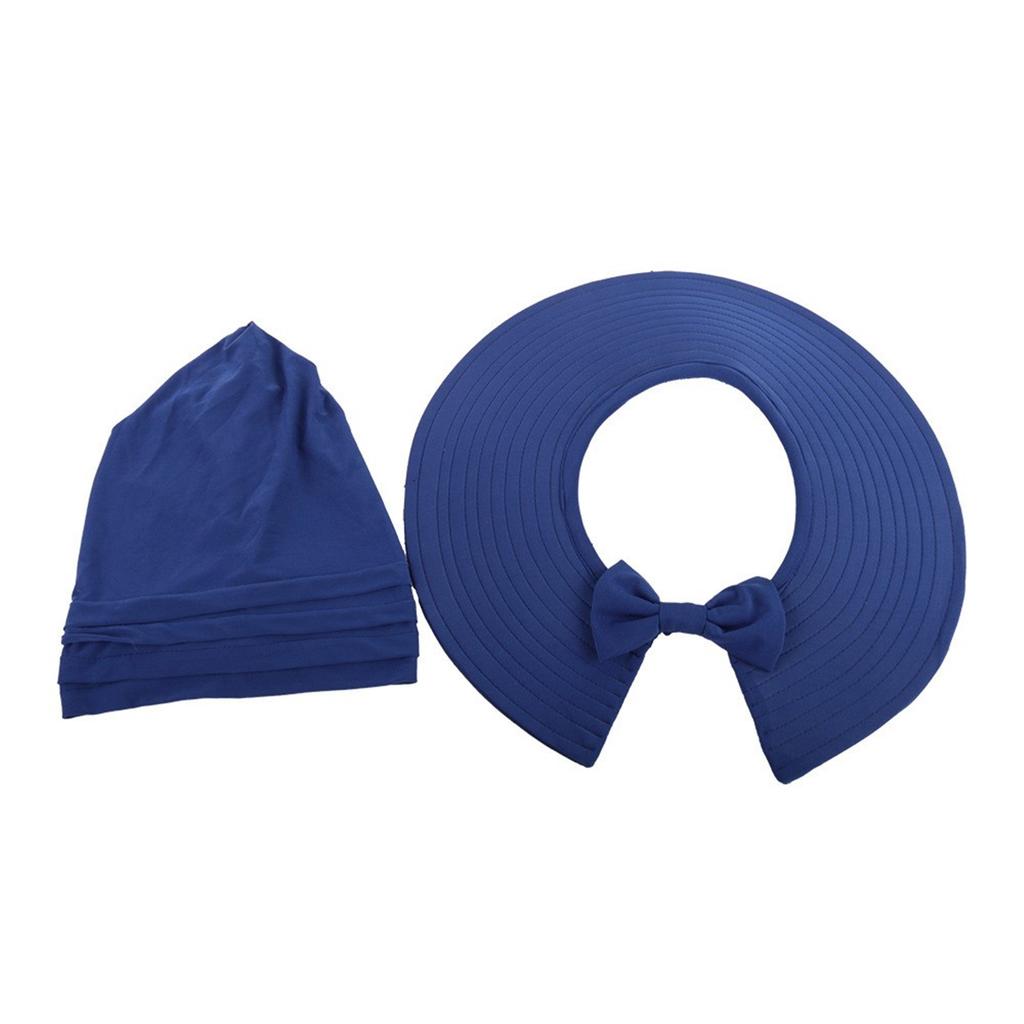 Sun Protections Hat With Headwraps For Outdoor Activities Breathable Sun Protective Headwear Lightweight Foldable Design