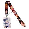 Lanyard Anime Portatessere Portachiavi Lanyard da Collo Per Pass Card Porta Carte di Credito Cinghie Accessori Ciondoli per Cellulare