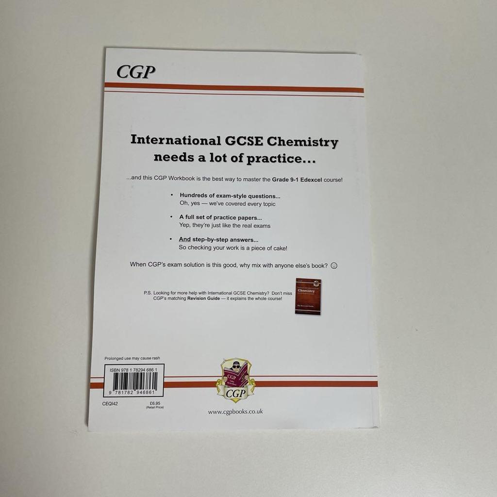 [USED] Edexcel International GCSE Chemistry